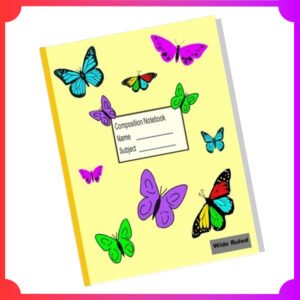 Wide Ruled Notebook
